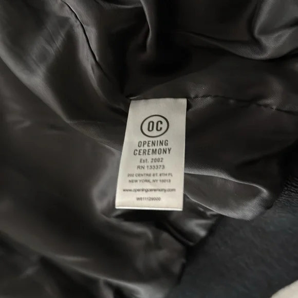 Opening Ceremony large wool bomber jacket Appalachian Trail Embroidered Varsity - Picture 8 of 13